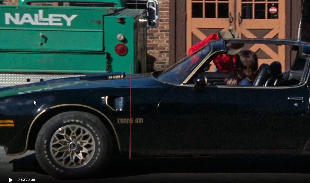 Decoding the Trans Am Fender Decal: A Method for Identifying Movie Cars